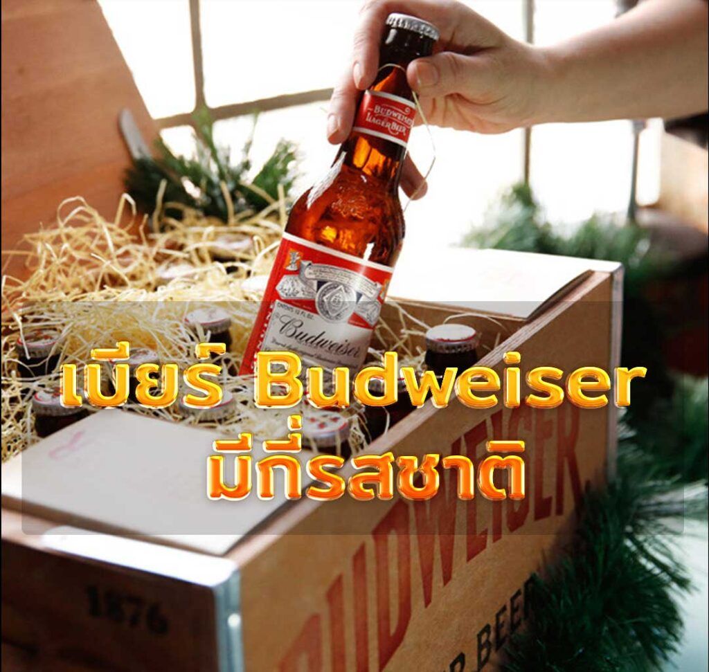 เบียร์ Budweiser มีกี่รสชาติ