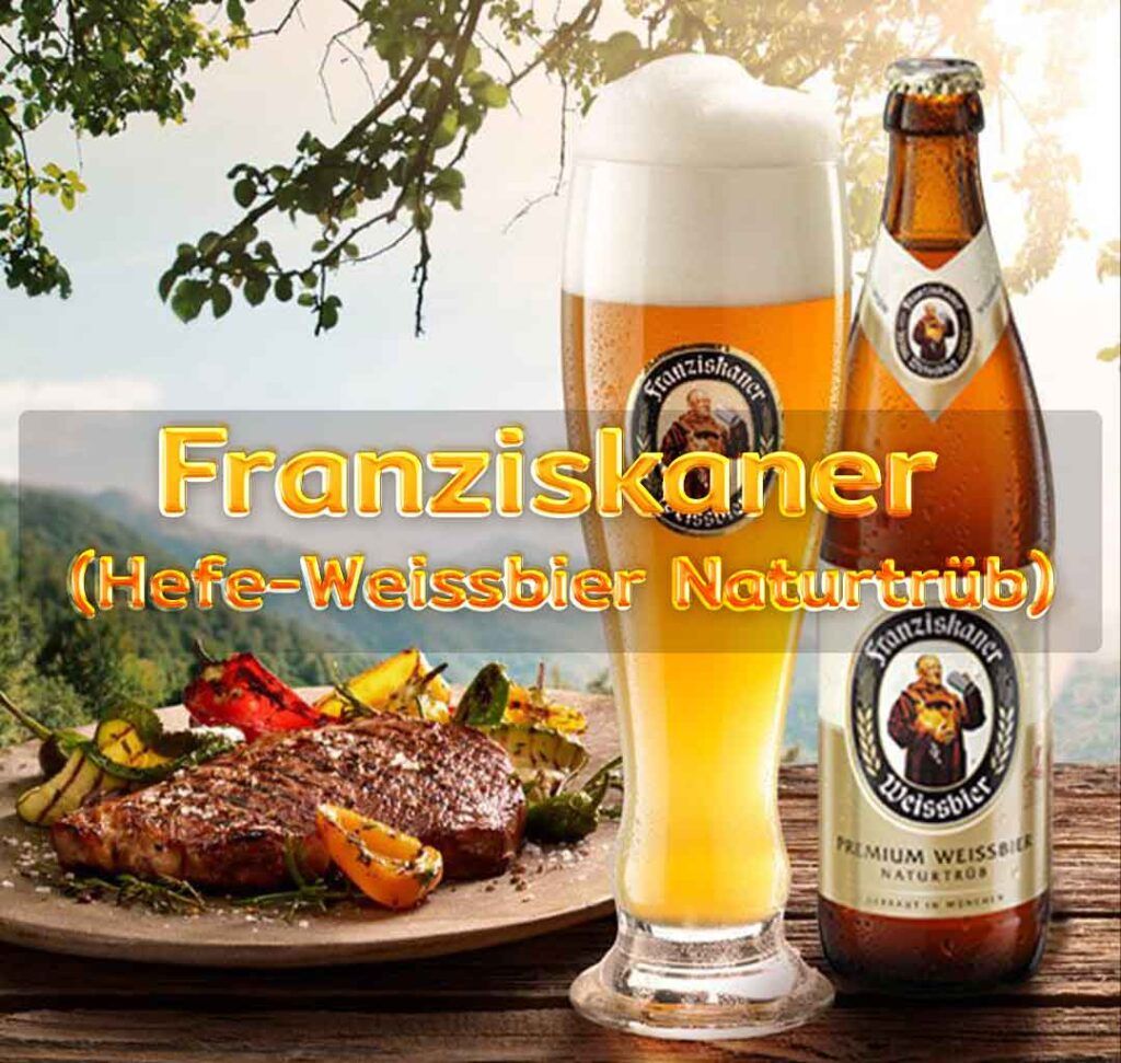 Franziskaner Hefe-Weissbier Naturtrüb